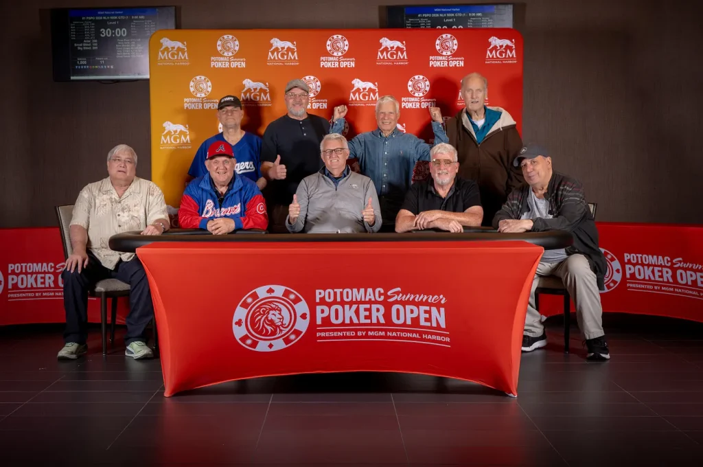 Ready to sleep? The final table of the Super Elders Tournament agrees to split the prize money.