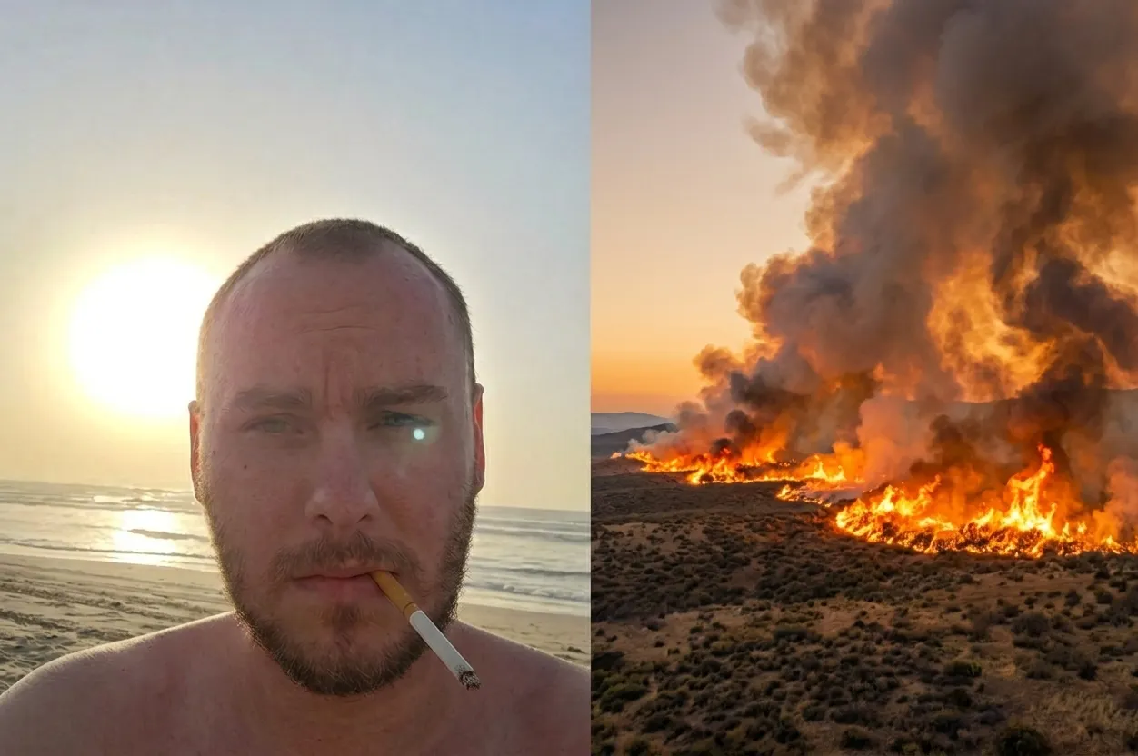 Poker dealer arrested for allegedly starting California wildfires