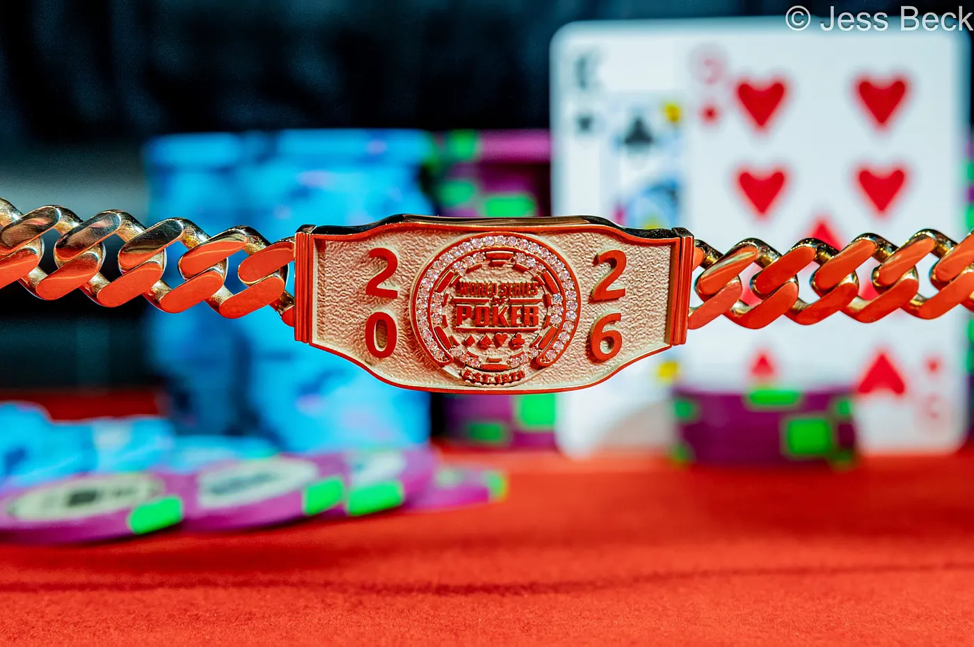Lucas Teixeira Rodrigues夺2026 WSOP Online Gladiators of Poker金手鍊