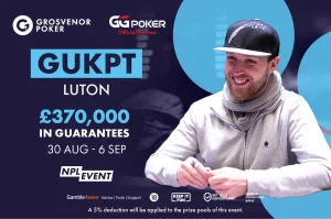 2026 GUKPT盧頓站£560 Main Event與完整賽程