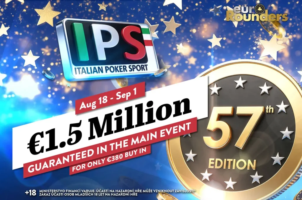 IPS Italian Poker Summer Tournament returns to King's Resort with a guaranteed total prize pool of €1.5 million.