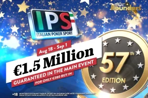 IPS 义大利扑克运动夏季赛重返King's Resort 总奖金€150 万保证