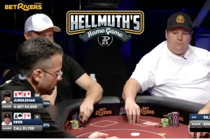 Who won? Shaun Deeb and Dan "Jungleman" Cates clashed fiercely in a home game at Hellmuth.