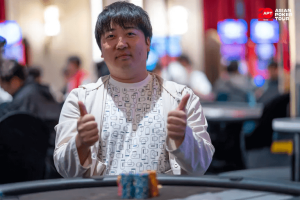Takayuki Akamatsu leads the 2026 APT Incheon Main Event Flight A