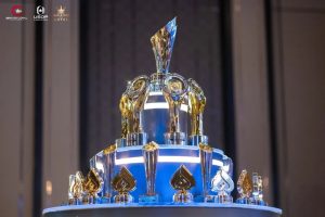 PHAN MINH DUC leads Group A of the USOP Ha Long Bay Open and wins the 80 million VND chip leader prize.