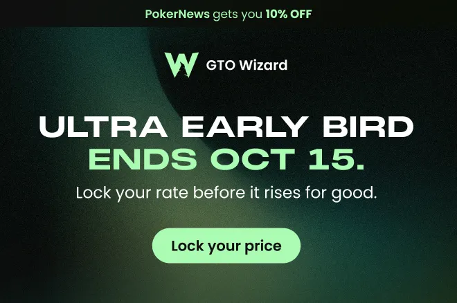 Act now! Save up to $1,560 on your annual GTO Wizard Ultra subscription.
