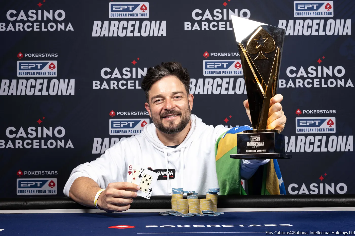 Fabiano Kovalski奪得2026 EPT巴塞隆納€10,300 High Roller冠軍