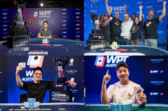 WPT Australia歷屆冠軍Jonathan Bowers Stephen O'Dwyer Daniel Neilson Yang Wang