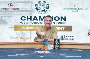 Pierre Chevalier wins the 2026 WSOP Circuit Paris Main Event.