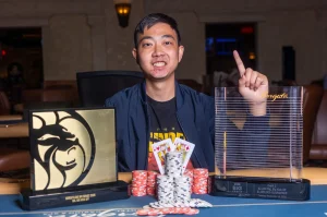 Andrew Chang overturned David Stefanski to win the Borgata Big Big Kickoff championship and $182,000.