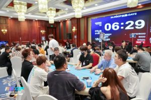 Shang Fatao leads Day 2 of the 2026 RSOP Dongying Main Event with 2,495,000 chips, with 12 players advancing to the final round.