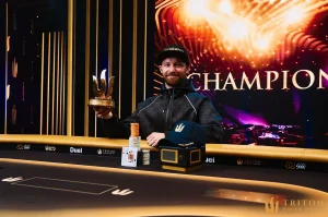 Alex Boika夺得Triton济州站25K NLH 8-Handed生涯首座冠军