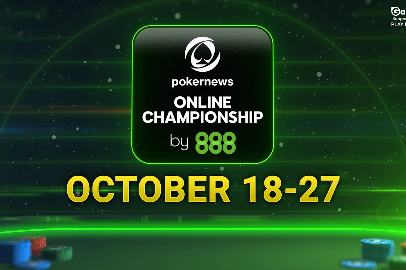 巨型PokerNews線上錦標賽重返888 10月18日開打