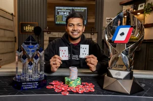 Shrikant Pillamarapu 贏得德州 WPT Prime Lodge 錦標賽冠軍