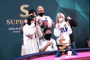 李大亨奪得2026第七屆SUPER CUP仁川站主賽冠軍，獲得1億2000萬韓元獎勵